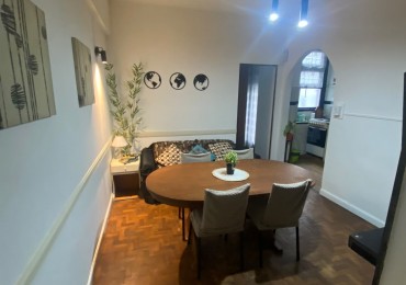 Departamento de 3 ambientes en el centro para 4 personas